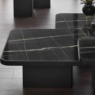 Enza Home Valio Orta Sehpa Mermer Desen, 100x30,3 cm Orta Sehpa