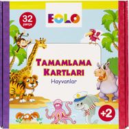 Eolo Tamamlama Kartları - Hayvanlar - Eolo Eğitici Oyuncak Komisyon