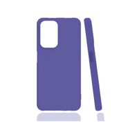 Eonaks Infinix Note 8 Kamera Korumalı Silikon Rubber Arka Kapak Lila Kılıf