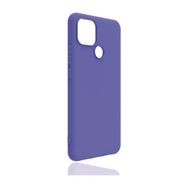 Eonaks Realme C25 Kamera Korumalı Silikon Rubber Arka Kapak Lila Kılıf