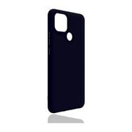 Eonaks Realme C25 Kamera Korumalı Silikon Rubber Arka Kapak Siyah Kılıf