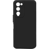 Eonaks Tecno Camon 18 Premier Kamera Korumalı Silikon Rubber Arka Kapak Siyah Kılıf