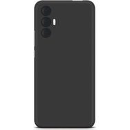 Eonaks Tecno Spark 8 Pro Kamera Korumalı Siyah Silikon Rubber Arka Kapak Kılıf