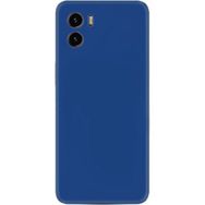 Eonaks Vivo Y15S Kamera Korumalı Silikon Rubber Arka Kapak Lacivert Kılıf