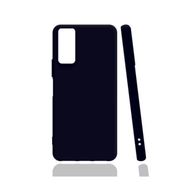 Eonaks Vivo Y51 Kamera Korumalı Silikon Rubber Arka Kapak Siyah Kılıf