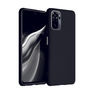 Eonaks Xiaomi Redmi Note 10 Kamera Korumalı Silikon Rubber Arka Kapak Siyah Kılıf