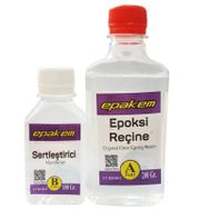 Epakem 100 gr + 200 gr Crystal Resin Epoksi Kristal Reçine
