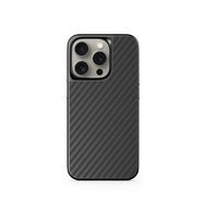 Epico Mag+ Hibrit Karbon iPhone 15 Pro Max Siyah Kılıf