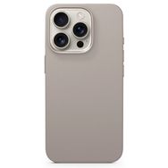 Epico Mag+ iPhone 16 Pro Silikon Titanyum Bej Kılıf