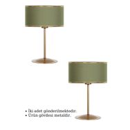 Epifanio TWO-005 Eskitme Mat Gold Metal Abajur