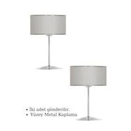 Epifanio TWO-005 Silver Krom Kaplama Metal Abajur