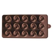 Epinox GL-21 Gül 21x10.5x1.9 cm Silikon Çikolata Kalıbı