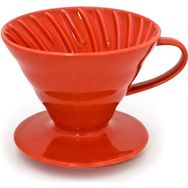 Epinox V60 02 Kırmızı Seramik Kahve Demleme Potu