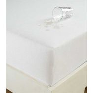 Eponj Home Sıvı Geçirmez Lastikli 100x200 cm Beyaz Çarşaf Tek Kişilik