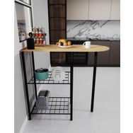 Eportatif 1310 Çam Yapım 2 Kişilik Bar Masası