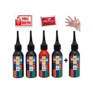 Epson 5x100 ml Perfection Perfection T6641 T6642 T6643 T6644 Uyumlu Mürekkep Dolum Seti