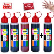 Epson 5x500 ml Perfection Perfection L365 L382 L386 Yazıcı Uyumlu Mürekkep Dolum Seti