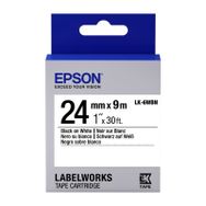 Epson LK-6WBVN Siyah Üzeri Beyaz 24 mm 7 m Etiket