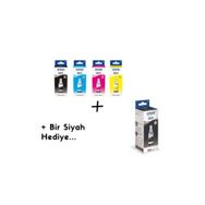 Epson T664 4 Renk L110 Muadil Mürekkep Seti