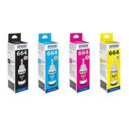 Epson T664 Tüm Renkler Muadil Mürekkep Seti