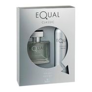 Equal Edt Men Classic 75 ml +150 ml Body Sprey
