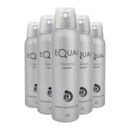Equal Klasik 5x150 ml Erkek Sprey Deodorant