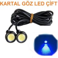 Eraks Buz Mavi Civatalı Kartal Gözü Ayna Altı Led