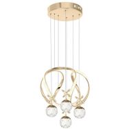 Eray Aydınlatma 1625-40 Sr Gold 4 Toplu Led Avize