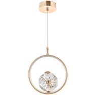 Eray Aydınlatma 1807-1 Gold Kristal Taşlı Led Avize