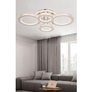 Eray Aydınlatma 2023-4 Krom Dimmer Kumandalı Led Avize