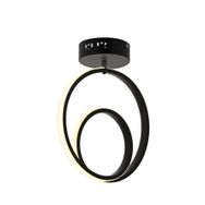 Eray Aydınlatma 4009-1 Siyah Plofonyer Led Avize