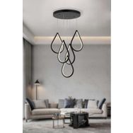 Eray Aydınlatma 4011-5 Y Siyah 5 li Led Avize
