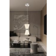 Eray Aydınlatma 6083-01 Tekli Krom Led Avize