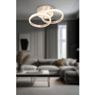 Eray Aydınlatma 9242 Gold Ledli Plofonyer Avize