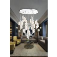 Eray Aydınlatma P7077-10 10'lu Krom Sarkıt Led Avize