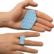 Ergonomik Fitness El Koruyucu, Avuç İçi Koruma Dambıl Fitness Ağırlık Kavrama Pedi Kondisyon, Barfiks, Buz Mavisi Kaymaz Yüzeyli, Halter Ağırlık Çalışmaları için, Spor Ekipmanı El Sağlık Pedi