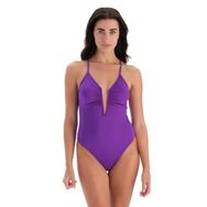 Eros 24SW85043EGB Mor Sabit Kadın Askılı Mayo