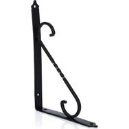 Ersa Ferforje Dekoratif Raf Altı 110x155 mm Siyah Raf Ayağı