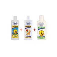Ersağ 200 ml Bebek Yağı + 300 ml Bebek Duş Jeli + 300 ml Bebek Şampuanı