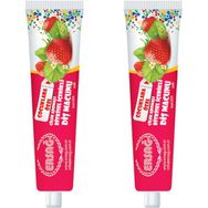Ersağ Çocuklara Özel 2x75 ml Çilekli Diş Macunu