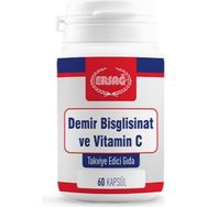 Ersağ Demir Bisglisinat Vitamin C 60 Kapsül