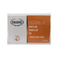 Ersağ Omega 3 80 Kapsül Balık Yağı