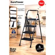 Ertekpa 4 Basamak Siyah Merdiven Geniş Basamaklı Eurotower, Et4