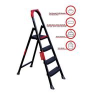 Ertekpa Anka Plus 3+1 Basamaklı Metal Merdiven