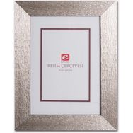 Ertürk 15x21 cm Gümüş Ağaç Kabuğu Resim Çerçevesi