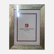 Ertürk 18x24 cm Gümüş Ağaç Kabuğu Resim Çerçevesi