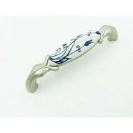 Es-Al Lale 96 Beyaz Desenli Saten Kulp