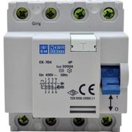 Esem EK-704 4P 30 MA 63 A Kaçak Akım Koruma Rölesi