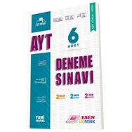 Esen Yayınları - Üçrenk AYT Eşit Ağırlık - Sözel 6'lı Deneme