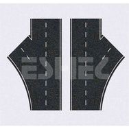 Eshel 1:200 35x115 mm 2 Adet Karton Maket Sağa-Sola Çıkış Yolu
